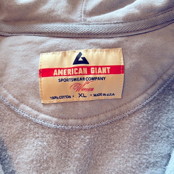 NWOT American Giant Sportswear Company Classic Full Zip Hoodie - Picture 6 of 8